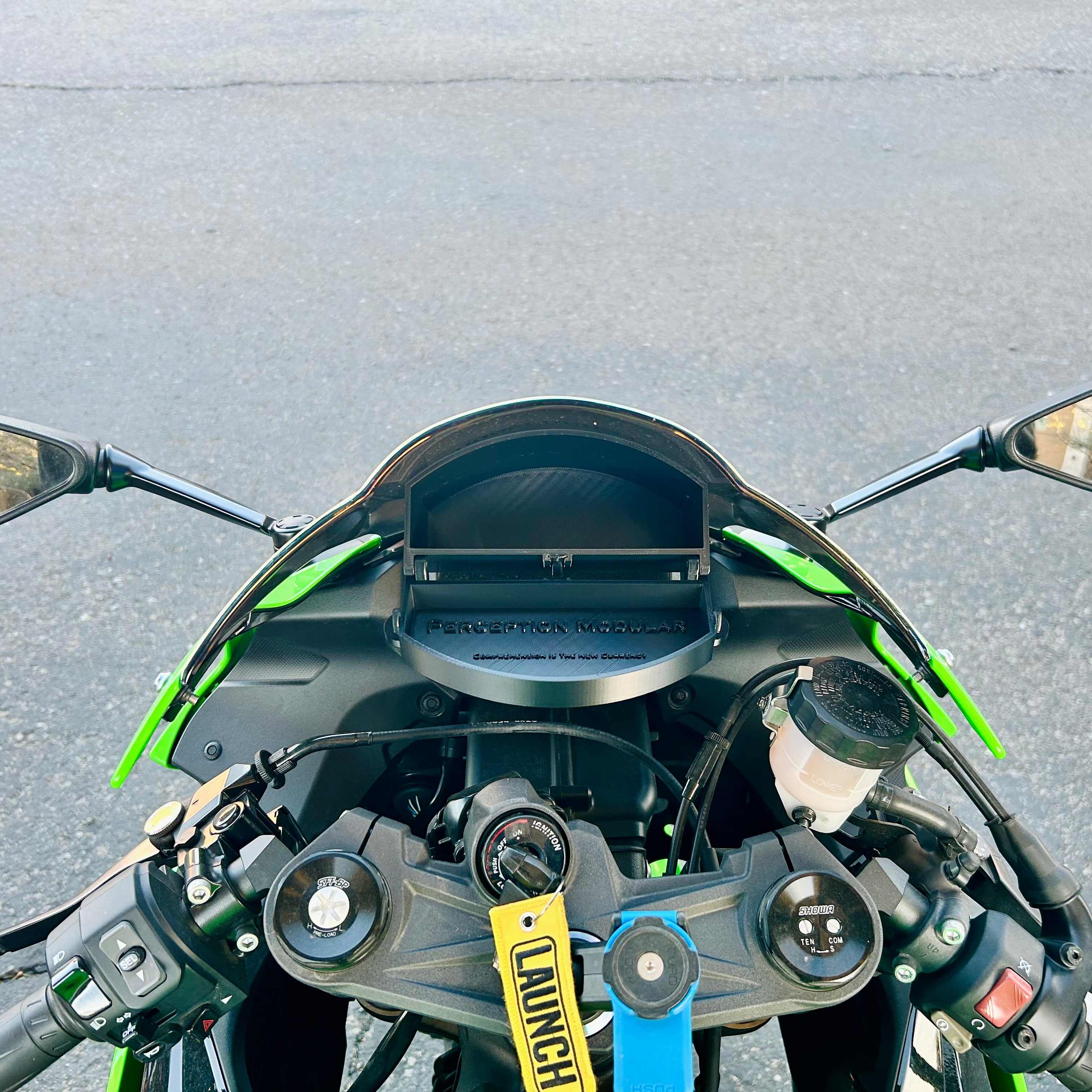 Coming Soon - Integrated Motorcycle Windscreen Storage - Medium