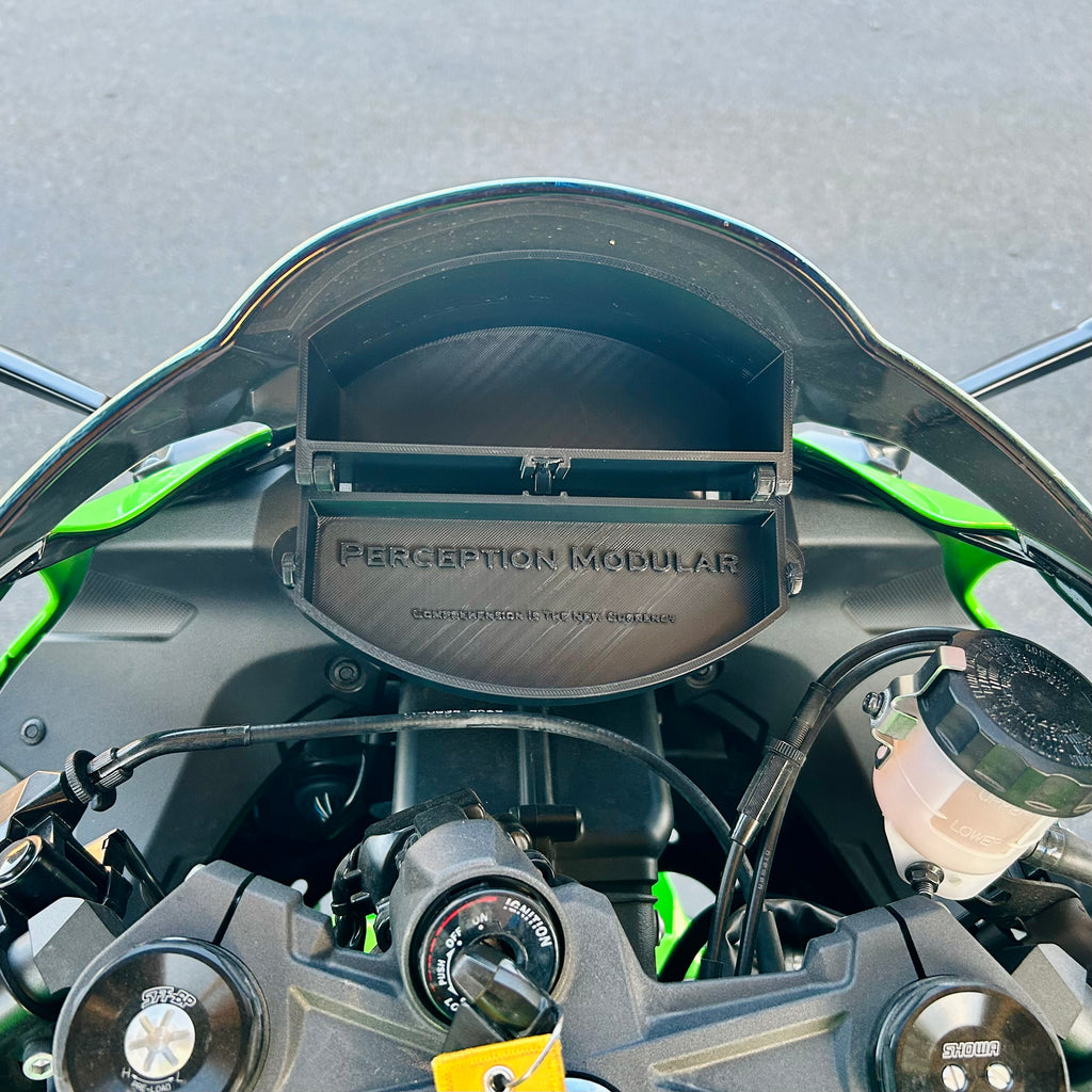 Coming Soon - Integrated Motorcycle Windscreen Storage - Medium
