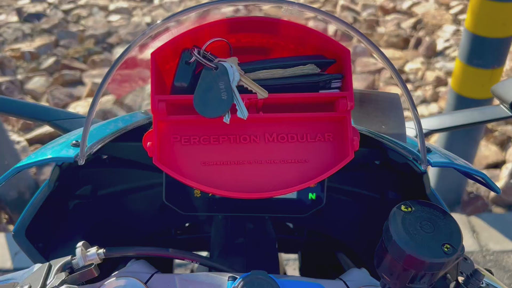 Coming Soon - Integrated Motorcycle Windscreen Storage - Medium